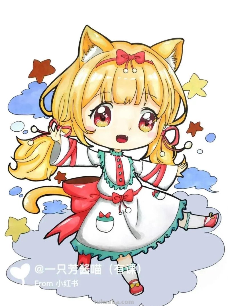 77种Q版动漫绘画素材！人物，动物，动画应有尽有，收藏起来用哦