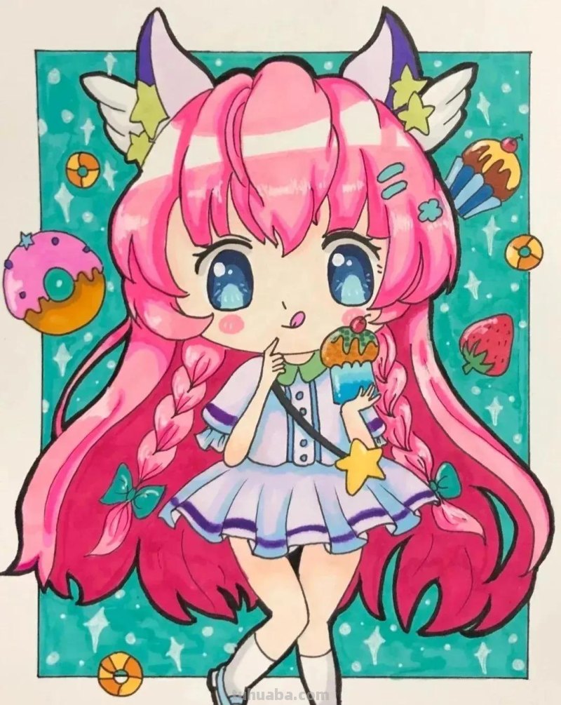 77种Q版动漫绘画素材！人物，动物，动画应有尽有，收藏起来用哦