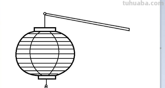 有哪些简单又显得可爱的灯笼的画法?