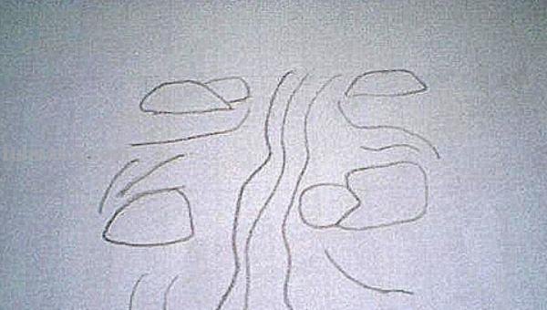 小河怎么画简笔画 怎样画一个最简单的，解冻的小溪？