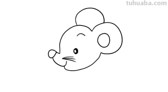 小老鼠怎么画简笔画
