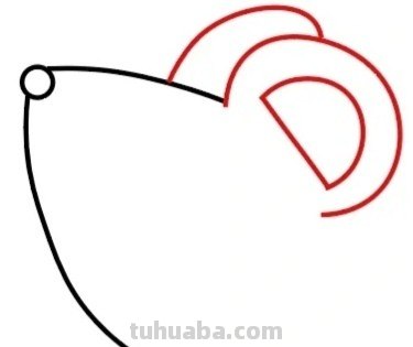 小老鼠怎么画简笔画