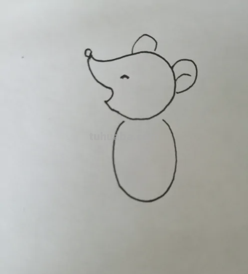 老鼠的画法