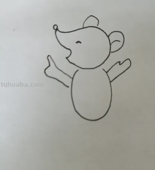 老鼠的画法