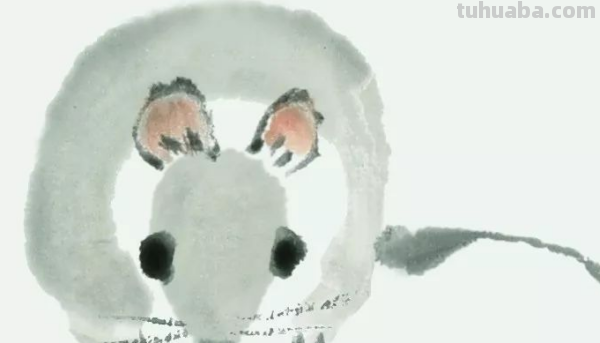 老鼠怎么画?