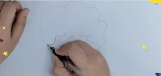 怎么画大树简单好看