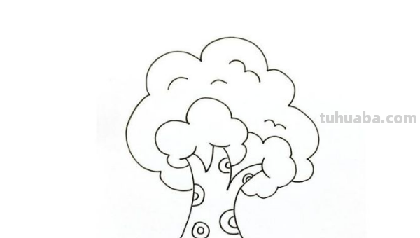 怎么画一棵漂亮又简单的大树