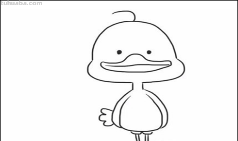 儿童小鸭子怎么画