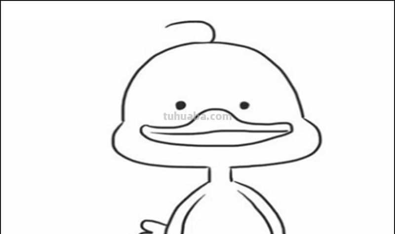 儿童小鸭子怎么画