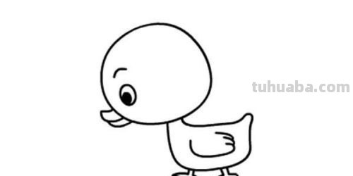 儿童画鸭子的简单画法