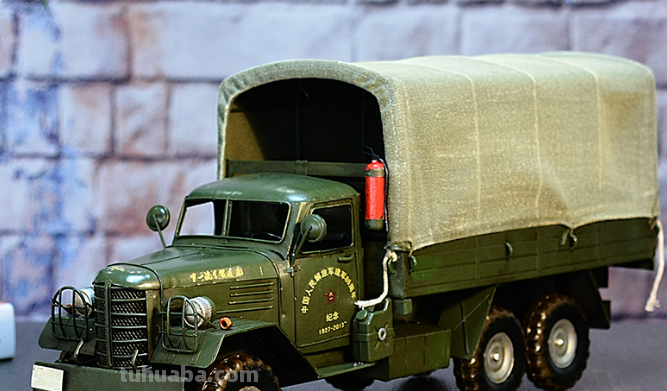 解放卡车怎么画