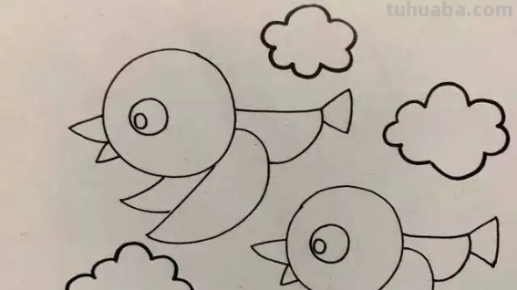 小鸟怎么画简单又可爱