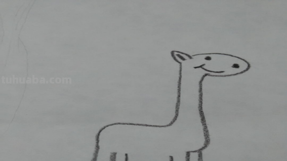长颈鹿怎么画又可爱又简单