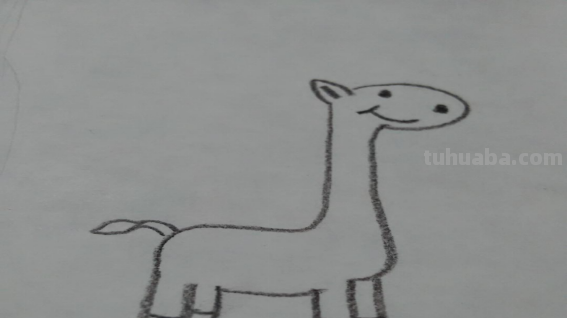 长颈鹿怎么画又可爱又简单