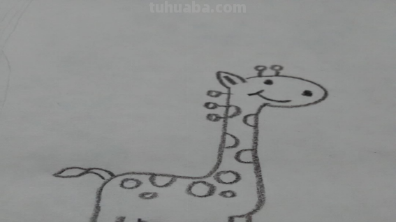 长颈鹿怎么画又可爱又简单