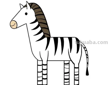 斑马怎么画 斑马怎么画简单又漂亮