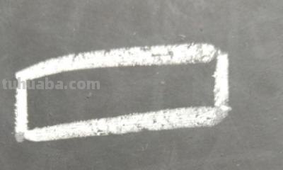 凳子怎么画简笔画 放有书架翻开书的课桌凳简笔画怎么画？