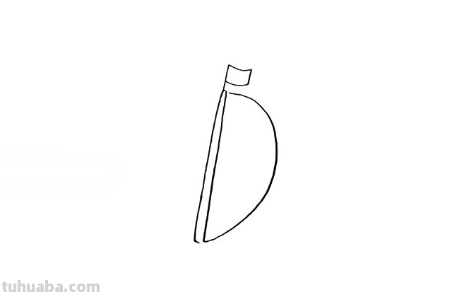 帆船的画法简单又漂亮