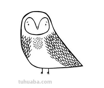 每天学一幅简笔画-超级简单的小动物简笔画