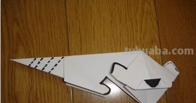 手工纸老虎怎么折?