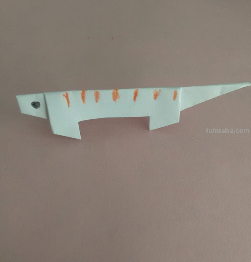 手工纸老虎怎么折?