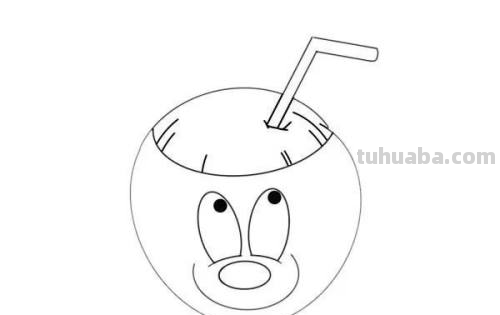 椰子怎么画