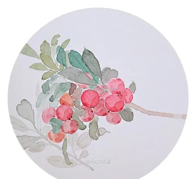 快看看这组清新怡人的水彩插画,手残党福音!不学就亏了 快看看这组清新怡人的水彩插画,手残党福音!不学就亏了