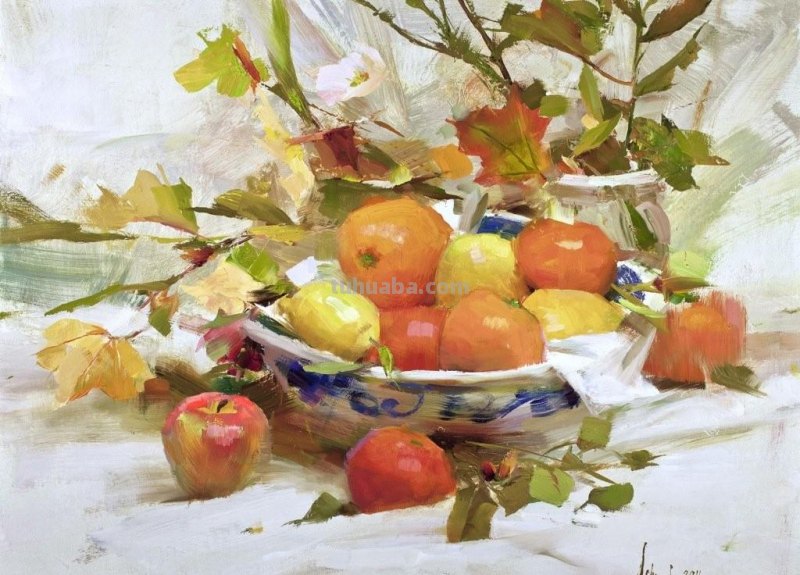 美式油画大师Richard Schmid静物花卉作品欣赏
