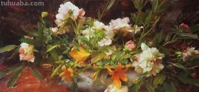 美式油画大师Richard Schmid静物花卉作品欣赏