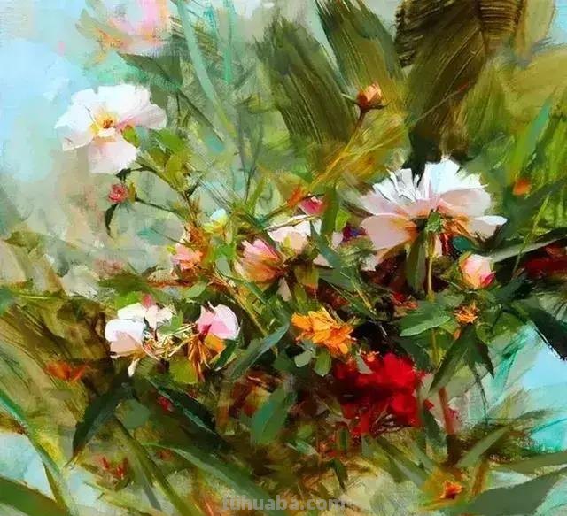 美式油画大师Richard Schmid静物花卉作品欣赏