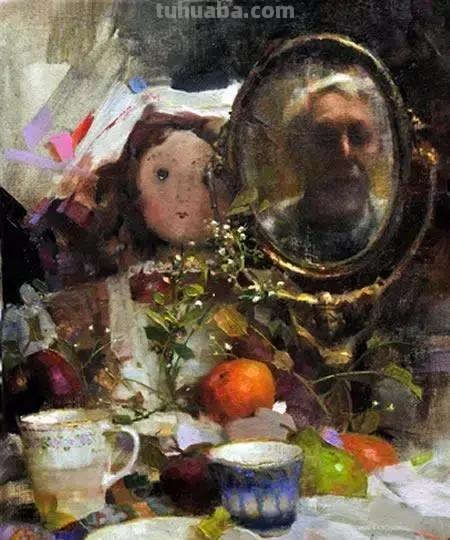 美式油画大师Richard Schmid静物花卉作品欣赏