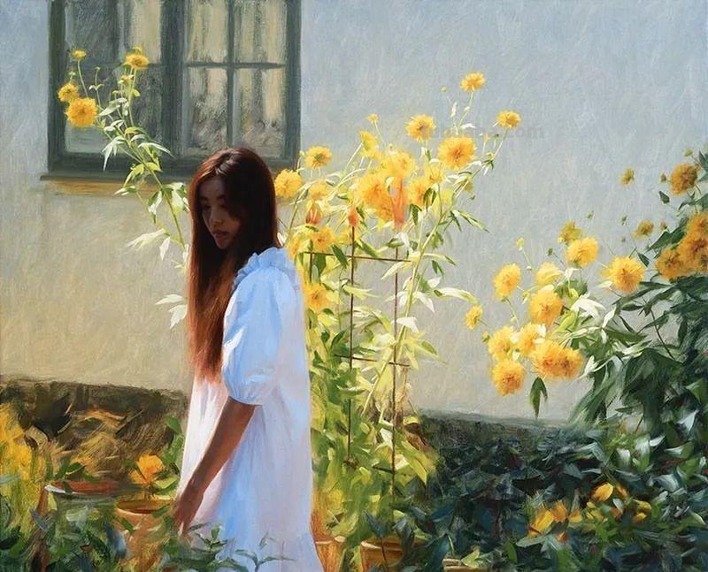 新古典美学，瑞典画家尼克·阿尔姆的绘画作品