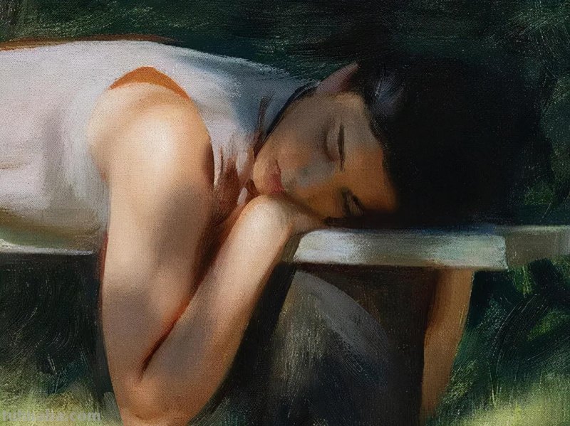 新古典美学，瑞典画家尼克·阿尔姆的绘画作品