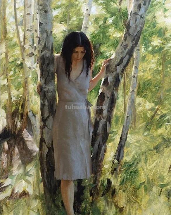 新古典美学，瑞典画家尼克·阿尔姆的绘画作品
