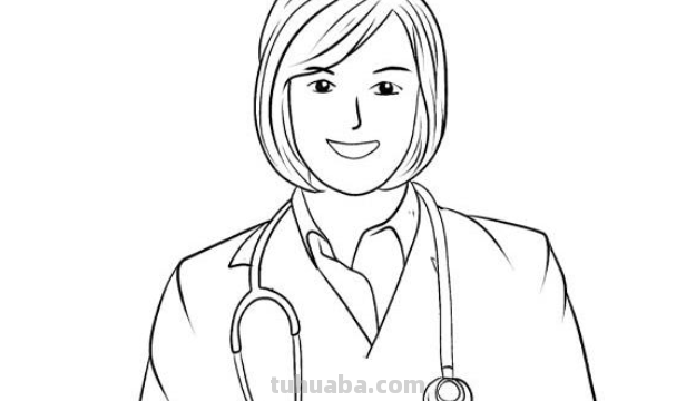 医生怎么画图片