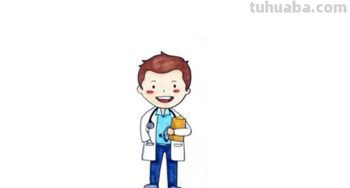 怎么画医生