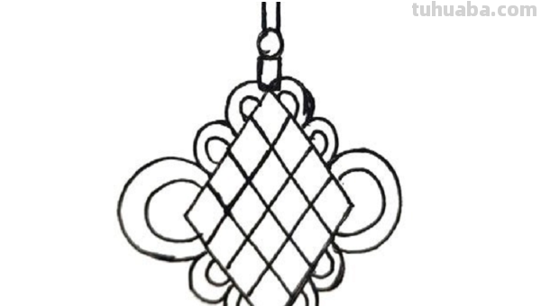 中国结怎么画简笔画