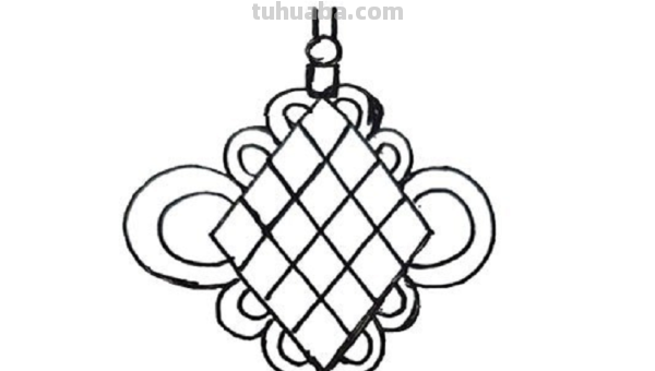 中国结怎么画简笔画