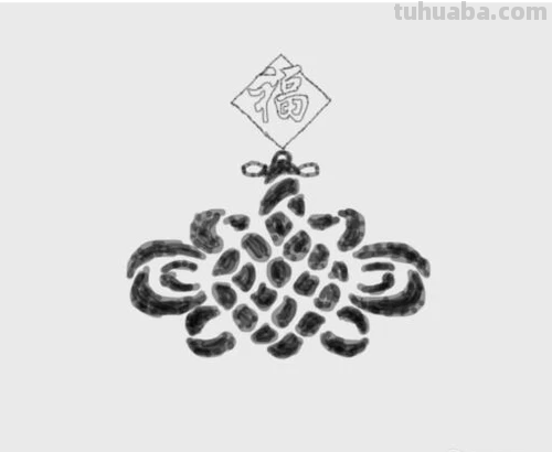 求中国结简笔画的画法!