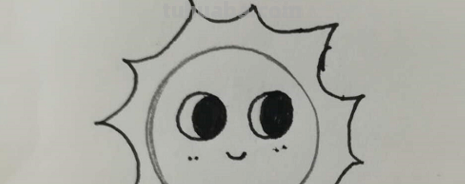简笔画怎么画太阳?