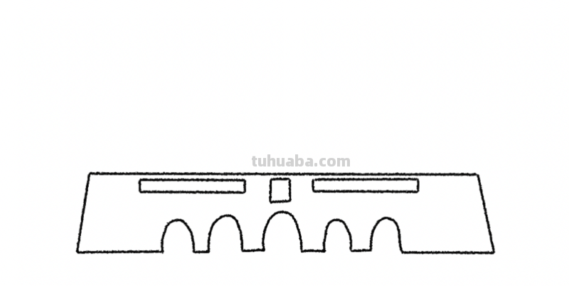 华表怎么画简笔画 天安城门怎样画？