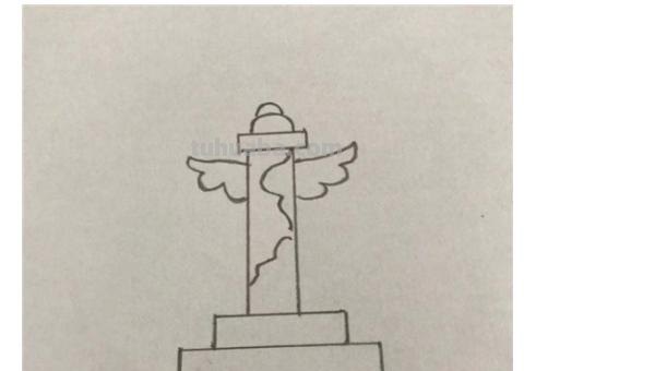华表怎么画简笔画 天安城门怎样画？