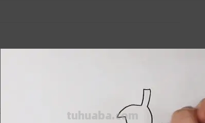 茄子怎么画一步一步教