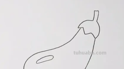 茄子怎么画