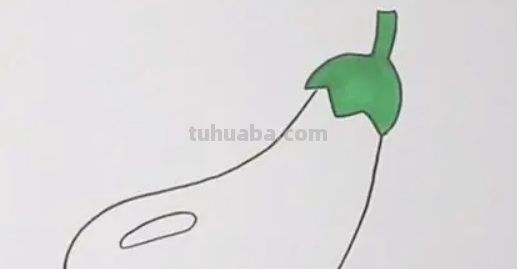 茄子怎么画