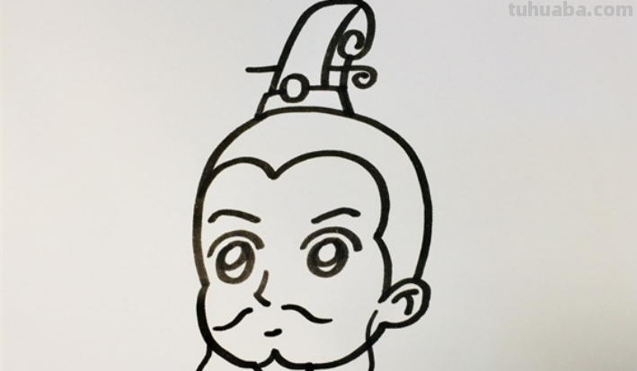 屈原的图片怎么画