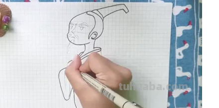 屈原怎么画帅气?