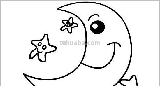 月亮简笔画怎么画?