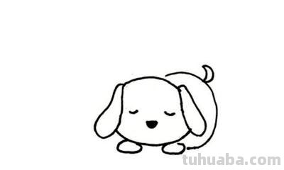 简笔画狗狗怎么画 儿童简笔画毛绒小狗的画法? 简笔画狗狗怎么画 儿童简笔画毛绒小狗的画法?