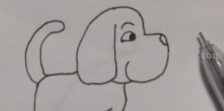 简笔画狗狗怎么画 儿童简笔画毛绒小狗的画法? 简笔画狗狗怎么画 儿童简笔画毛绒小狗的画法?